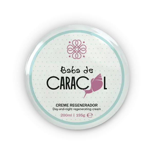 Baba de Caracol Creme Hidratante para Corpo e Rosto 200ml
