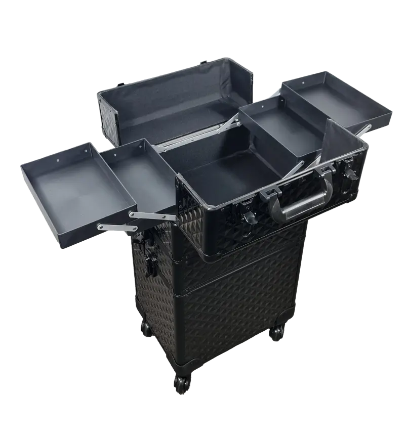 Trolley Profissional para Manicure Preto Diamante
