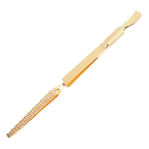 Pinça Curvatura C com Espátula Gold
