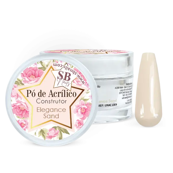 Pó de Acrílico Elegance Sand 30g