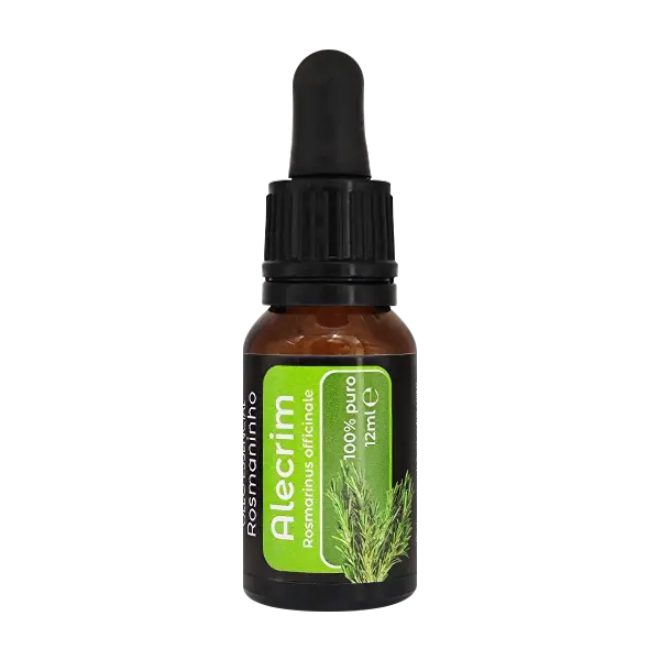 Óleo Essencial 100% Puro Rosmaninho Alecrim 12ml