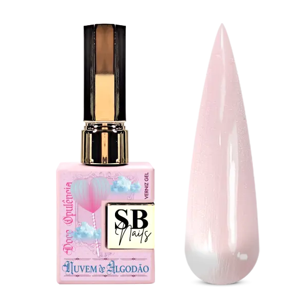 Verniz Gel Doce Opulência Nuvem de Algodão 10ml