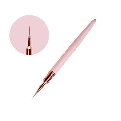 Pincel Liner 0 Premium Rosa Bebê