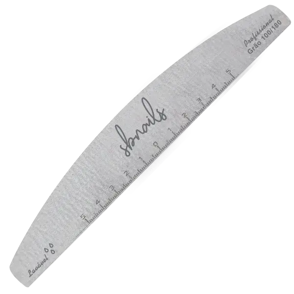 Lima Barco Zebra 100/180 com Régua Sbnails