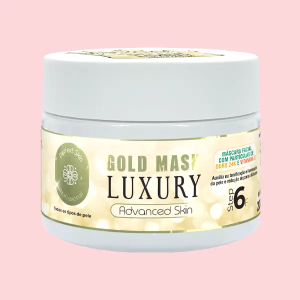 Máscara Alginatos Gold Mask Luxury 200g Perfect Skin