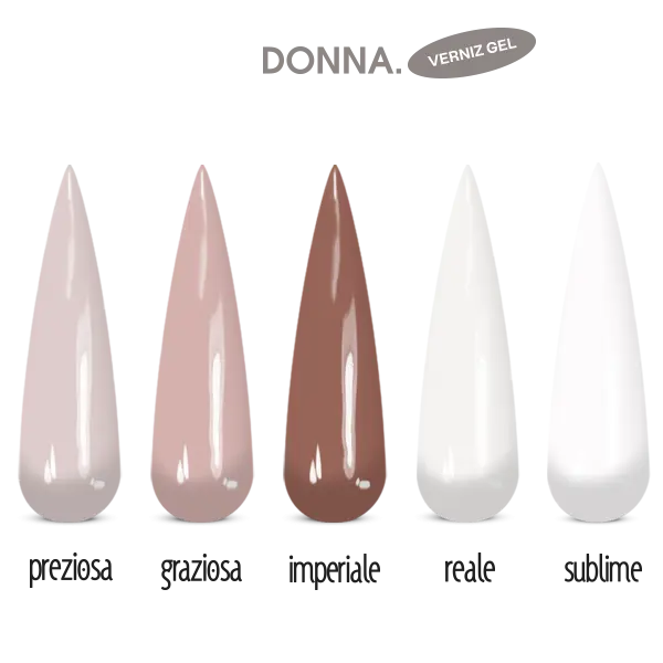 Pack Verniz Gel Donna 10ml