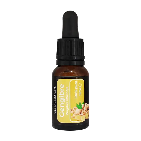 Óleo Essencial 100% Puro Gengibre 12ml