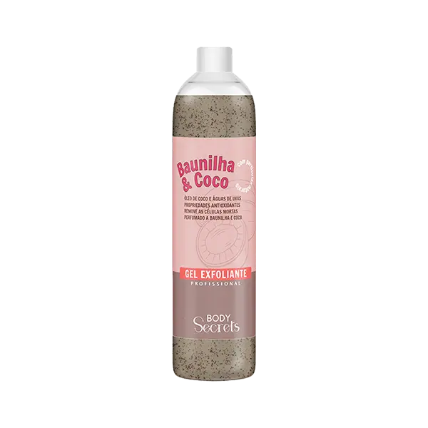 Gel Exfoliante Baunilha e Coco 200ml