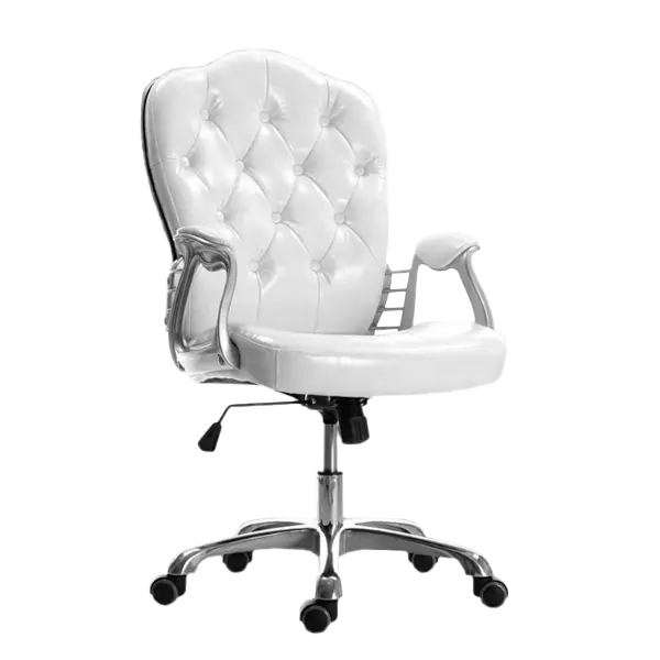 Cadeira Glamour Soft White