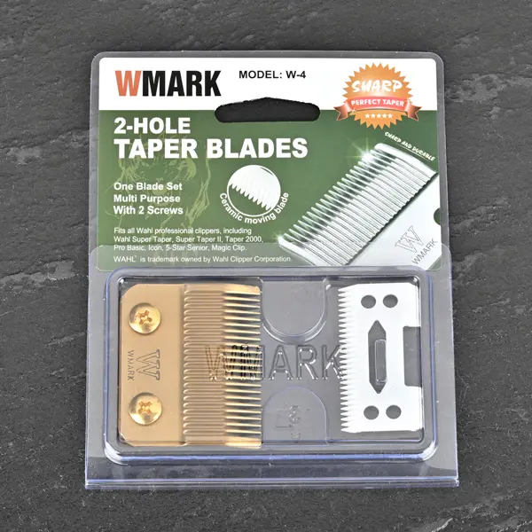 Conjunto de Lâminas Gold & White para Máquinas de Corte WMARK