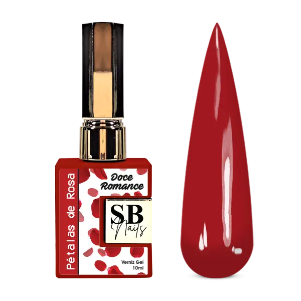 Verniz de Gel Doce Romance Petalas de Rosa 10ml