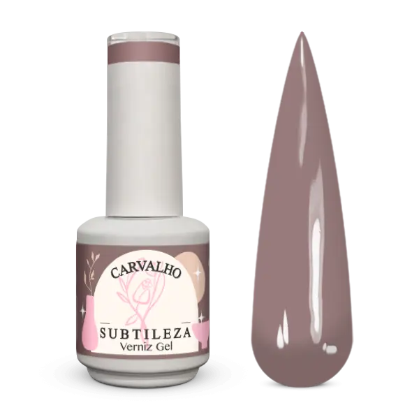 Verniz de Gel Subtileza Carvalho 10ml