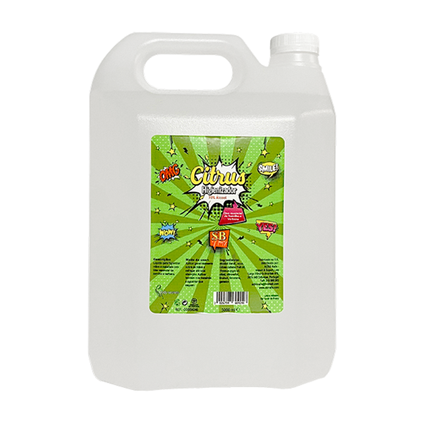 Higienizador Citrus Prep 70% Álcool 5L