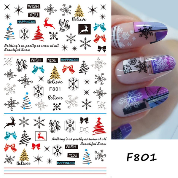 Autocolante Natal F801