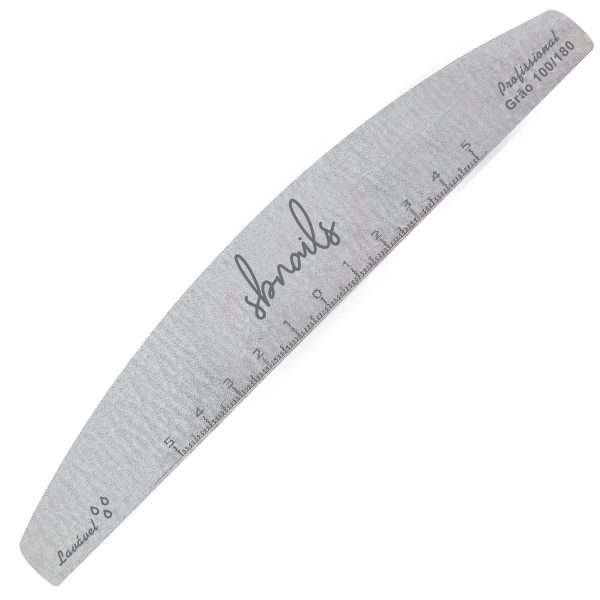Lima Barco Zebra 100/180 com Régua Sbnails