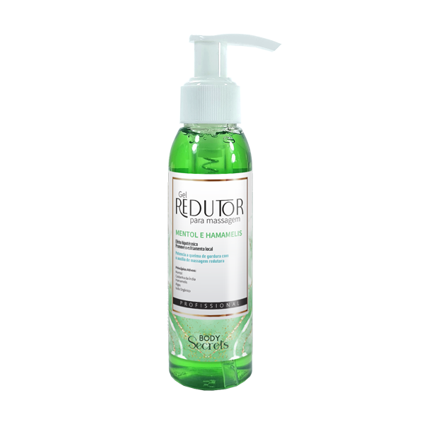 Gel Redutor Mentol e Hamamelis 100ml