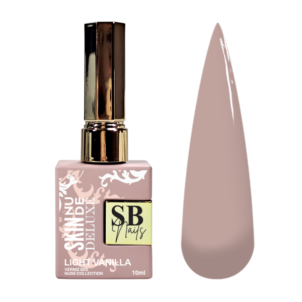Verniz Gel Skin Nude Deluxe Light Vanilla 10ml