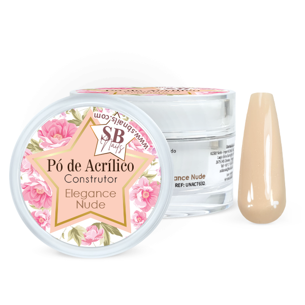 Pó de Acrílico Elegance Nude 30g