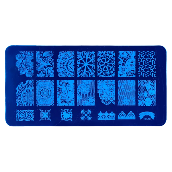 Placa Carimbo Lace Flower
